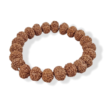 Bransoletka z Rudraksha ***08 twarzowy (sukces)